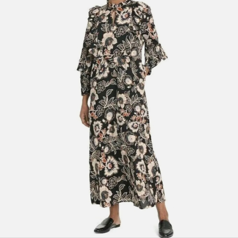 Who What Wear Pasley Ruffled dress - Picture 2 of 6